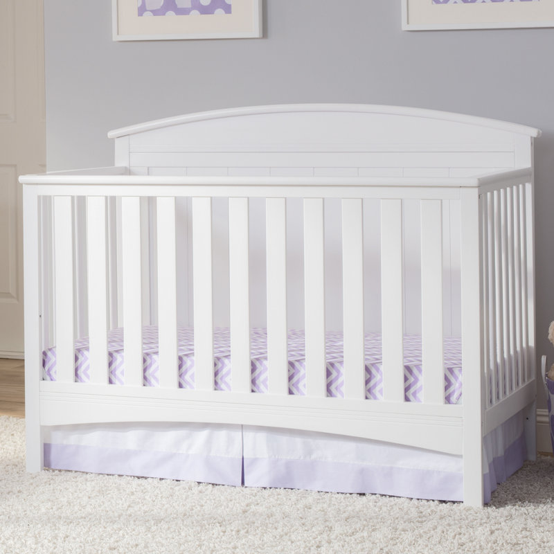 Archer 4 in 1 Convertible Crib Bianca White